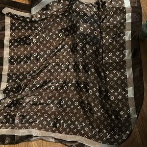 Louis Vuitton silk scarf